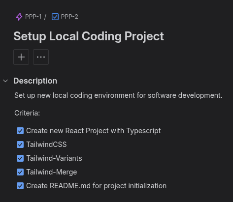 Subtask Overview in Jira